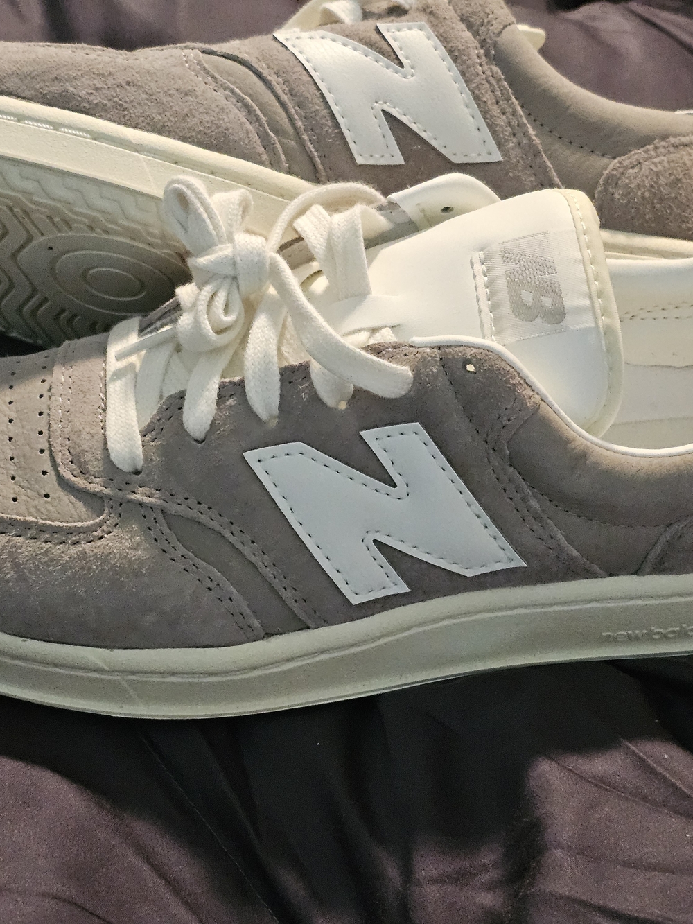 New Balance T500 ‘Arid Stone’ Suede Court Shoes CT500CJ Men’s Size 10